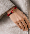 دستبند زنانه فراگامو قرمز